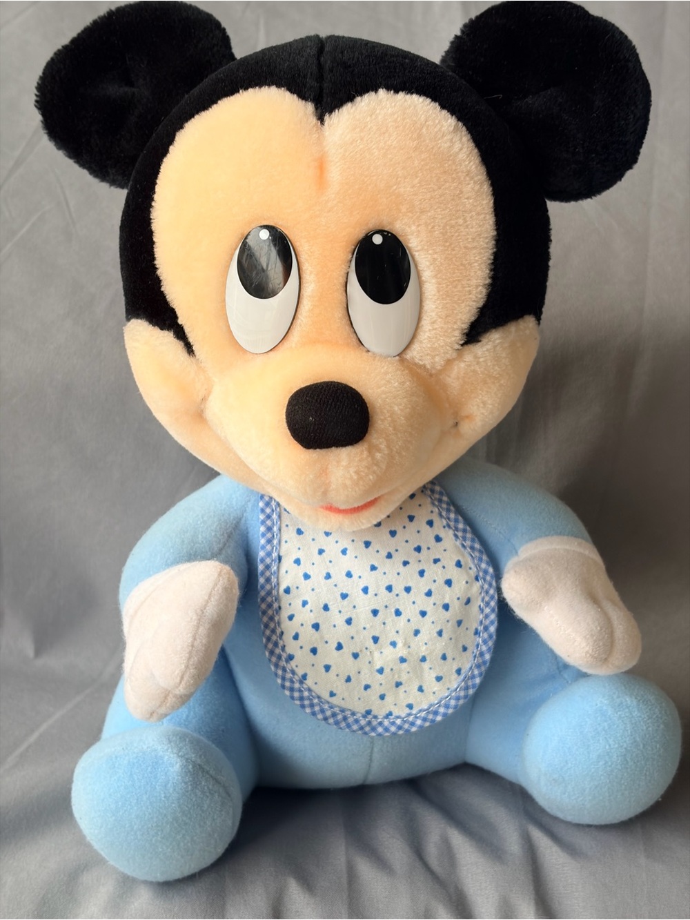 Vintage 1984 Disney Babies Mickey Mouse “Softie”11” Plush Toy by Playskool